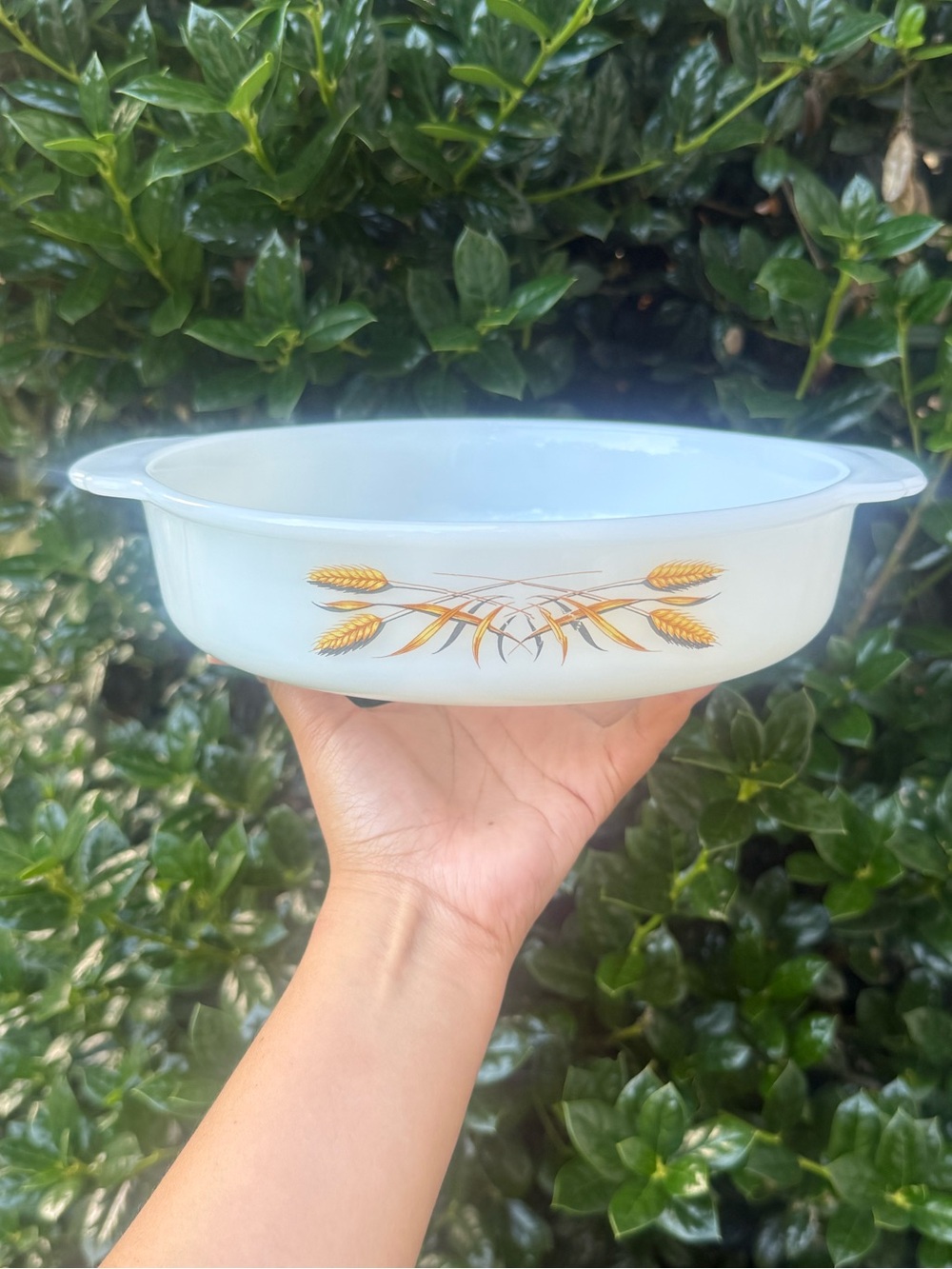 1960’s Anchor Hocking wheat dish